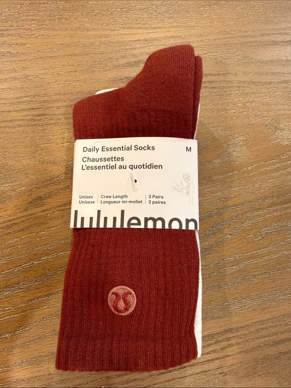 lululemon athletica Daily Essential Crew Socks - Rockwood (3-Pack)